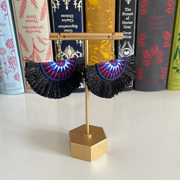 ETSY Jewelry - HANDMADE FAN TASSEL EARRINGS